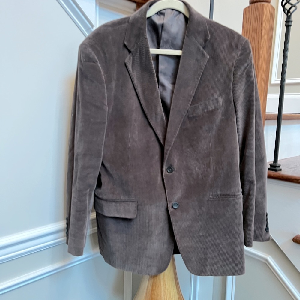 Men corduroy jacket Large